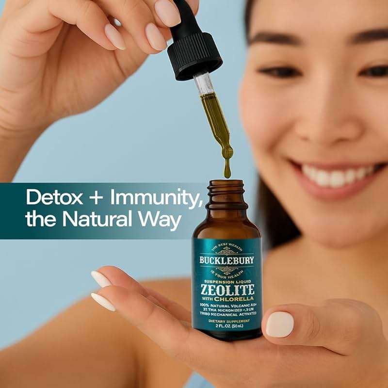 BUCKLEBURY Zeolite Liquid Suspension w/Chlorella - Detox Support, Immune System and Digestive Tract Health Support for Kids and Adults (60 Servings) - Image 6