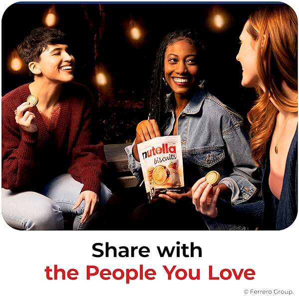 Nutella Biscuits Cookies Filled with Nutella Hazelnut Spread, Sweet Snack Pack, 9.7 oz - Image 4