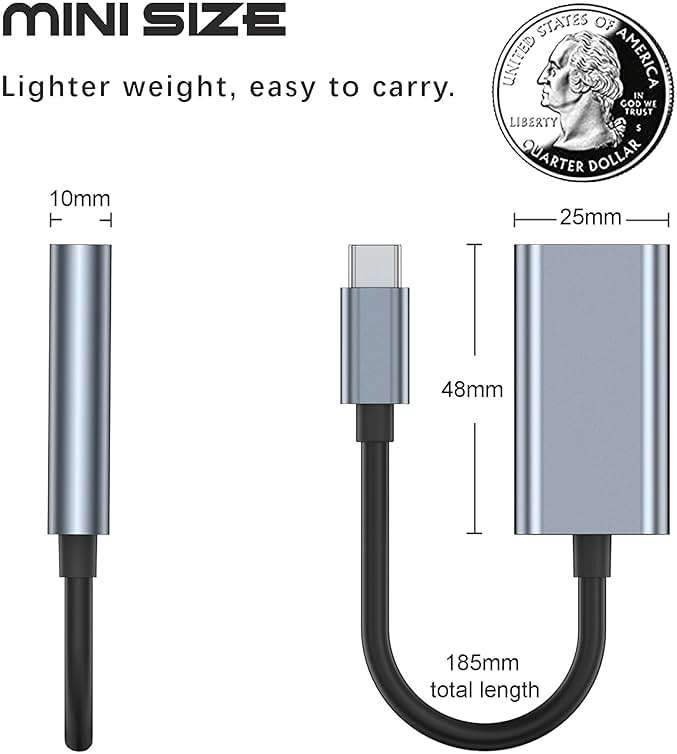 USB C to HDMI Adapter for Monitor, 4K HDMI to USB C Laptop Docking Stations for MacBook pro, USB Type C to HDMI Cable for iPad air, Thunderbolt 3 Video Dongle Converter for Chromebook XPS TV ect - Image 2