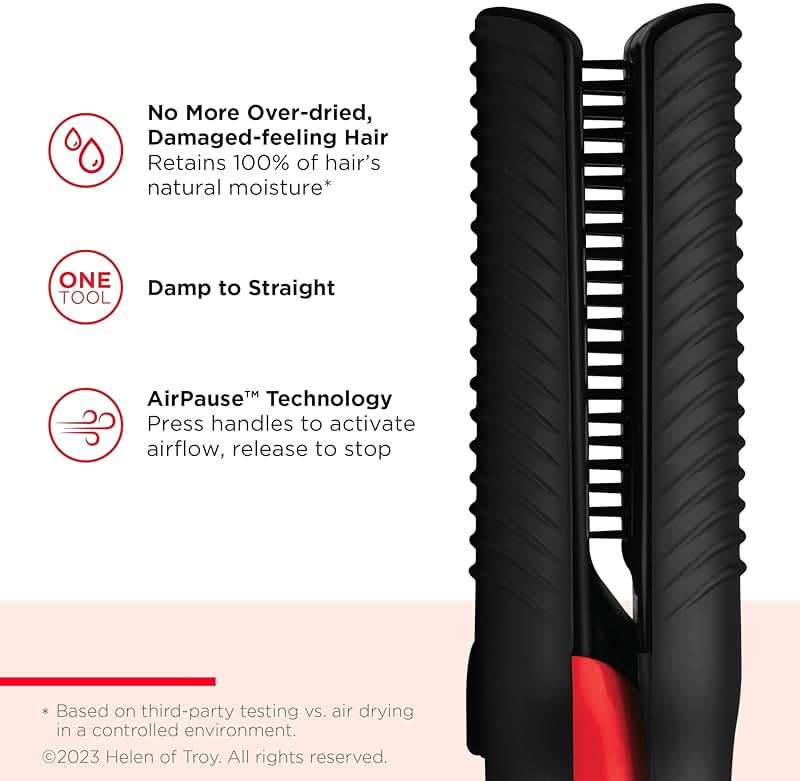Revlon One-Step Air Straight | 2-in-1 Dryer & Flat Iron | Straightening Dryer - Image 3