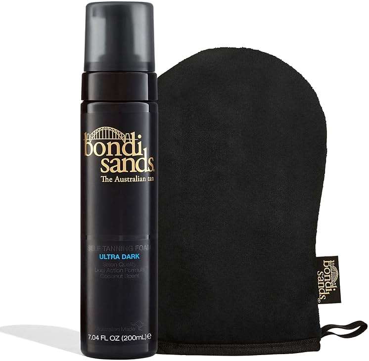 Bondi Sands Self Tanning Foam + Application Mitt | Includes Lightweight Sunless Foam + Reusable Mitt for a Flawless Finish - Image 1