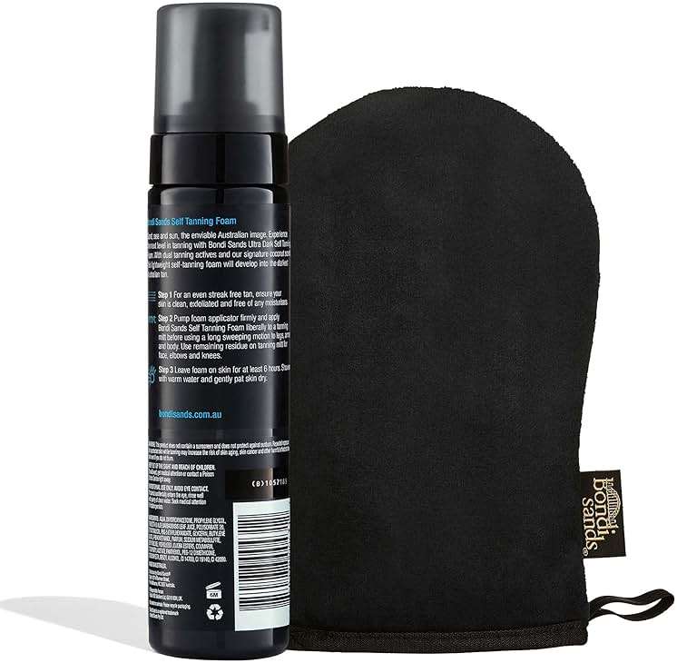 Bondi Sands Self Tanning Foam + Application Mitt | Includes Lightweight Sunless Foam + Reusable Mitt for a Flawless Finish - Image 2