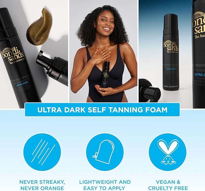 Bondi Sands Self Tanning Foam + Application Mitt | Includes Lightweight Sunless Foam + Reusable Mitt for a Flawless Finish - Image 5