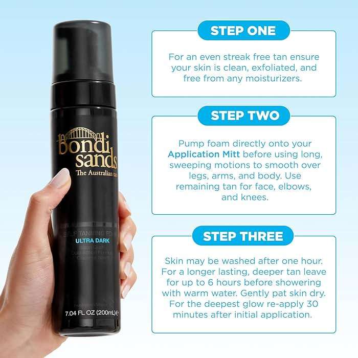 Bondi Sands Self Tanning Foam + Application Mitt | Includes Lightweight Sunless Foam + Reusable Mitt for a Flawless Finish - Image 7