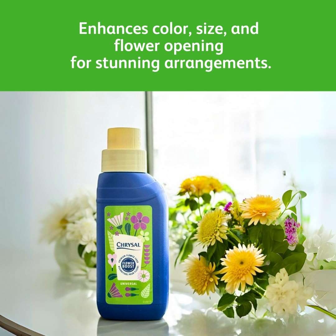 Chrysal Cut Flower Universal Food (10 ml/L Bottle) — Increase the Flower Boost with Floral Supplies for Fresh Flowers — Flower Arrangements Supplies — Ideal Florist Supplies — Flower Food - Image 7