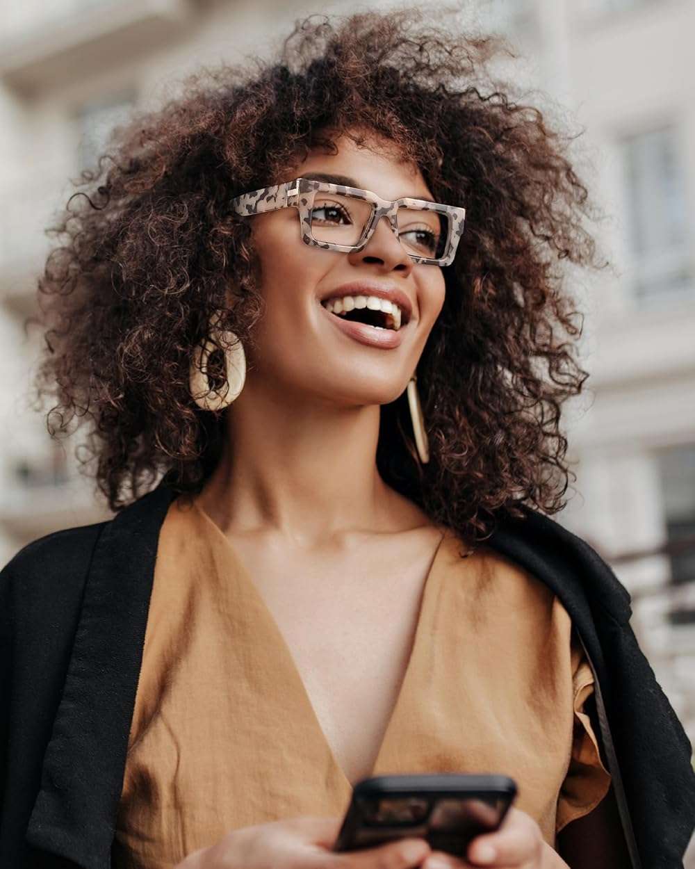 JM 3 Pack Reading Glasses for Women Men, Fashion Square Blue Light Blocking Readers - Image 2