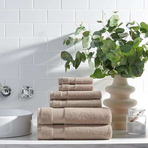 Arkwright Bath Washcloths 12 Pack - Super Soft 100% Cotton, 600 GSM Quick Dry & Absorbent, Luxury Face & Body Wash Cloth Towels for Hotels, Spa, and Vacation Rentals, Latte Beige - Image 2