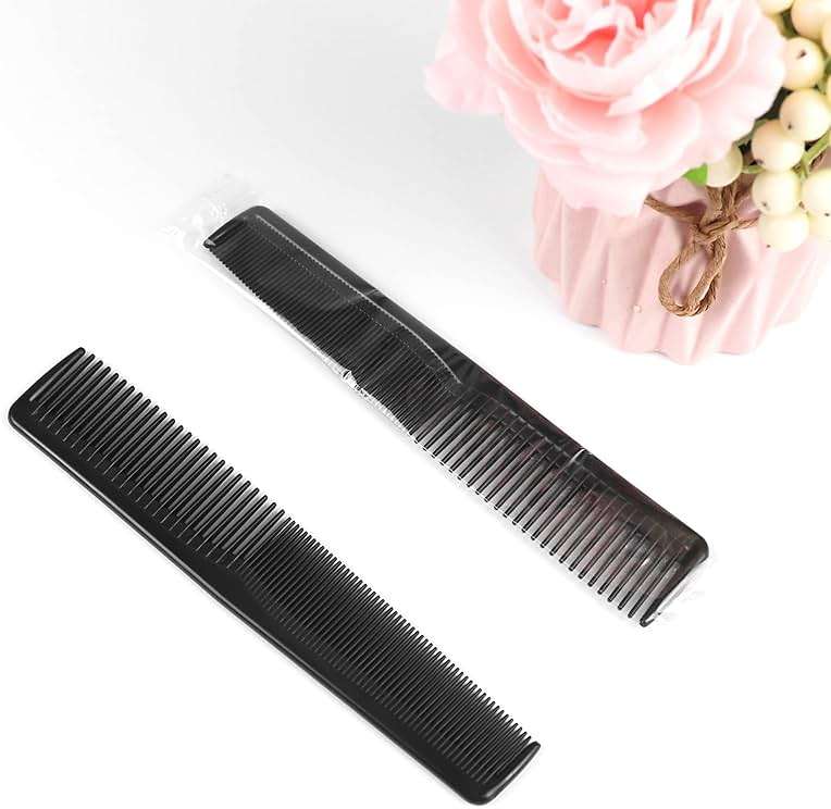 Etenpo 200 Pack Disposable Combs, Pocket Comb Bulk, Black | Individually Wrapped, Dual Tooth, Plastic Hair Combs, For Hotels, Guest Rooms, Travel - Image 8