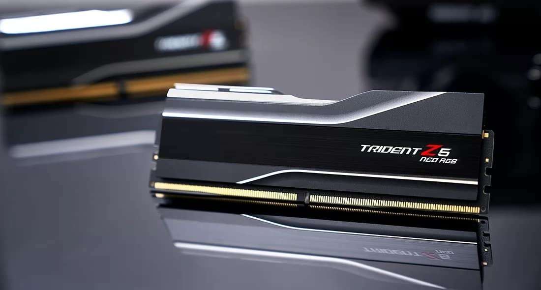 G.SKILL Trident Z5 Neo RGB Series DDR5 RAM (AMD Expo & Intel XMP 3.0) 32GB (2x16GB) 6000MT/s CL30-38-38-96 1.35V Desktop Computer Memory U-DIMM - Matte Black (F5-6000J3038F16GX2-TZ5NR) - Image 8