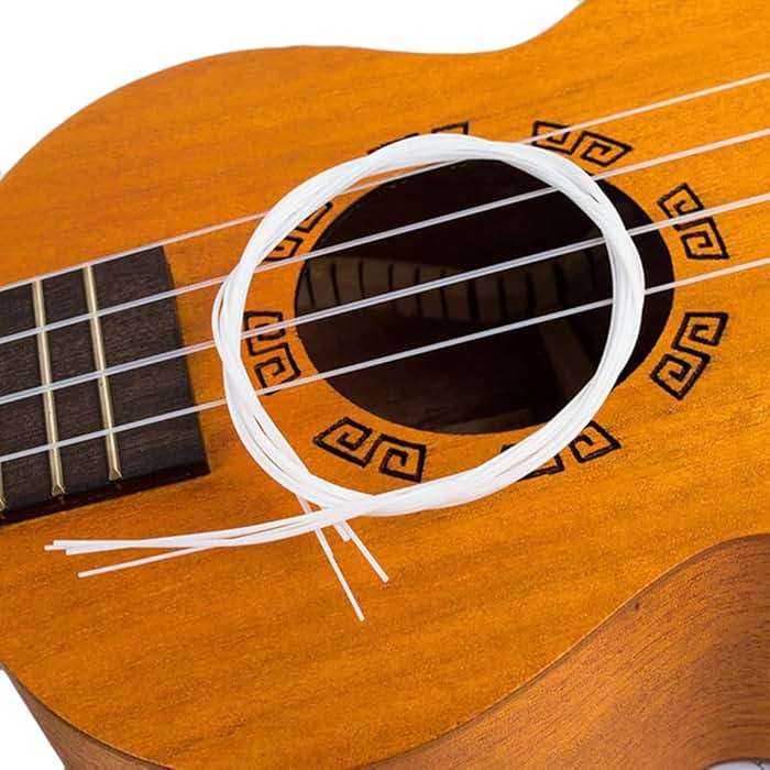 TUOREN 10Pack Nylon Ukulele Strings Replacement Part Accessory for Soprano (21 Inch) Concert (23 Inch) Tenor (26 Inch) Ukulele .024-.028 Gauge - Image 2