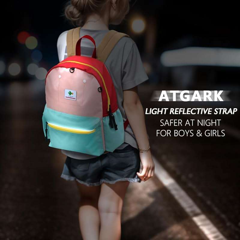 atgark Preschool Toddler Backpack For Boys Girls, School Mini & Travel, Small Kids Child Backpacks, Kindergarten Elementary bag, 11.6" H - Image 8