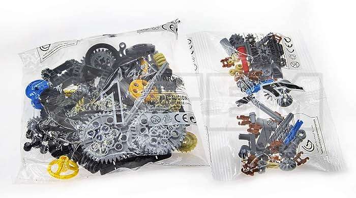 ASTEM 100+PCS Technic Gears and Axles Compatible with Technic-Sets,Gears-Rack (Gears-Pins-Axles Differential New) for Car Building Brick Accessories Pieces Sets (Random Color) - Image 3