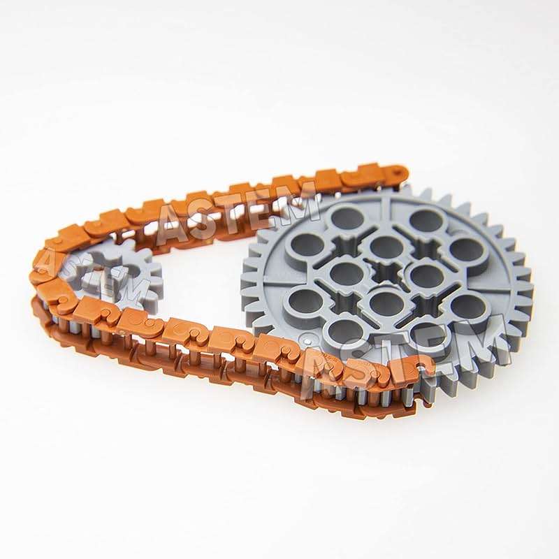 ASTEM 100+PCS Technic Gears and Axles Compatible with Technic-Sets,Gears-Rack (Gears-Pins-Axles Differential New) for Car Building Brick Accessories Pieces Sets (Random Color) - Image 4