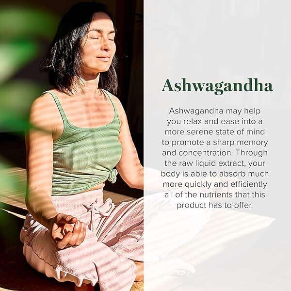 Global Healing Center - Organic Ashwagandha Supplements Drops - KSM-66 Ashwagandha Extra Strength for Men & Women, Helps Promote Relief from Stress, Mood Support, Organic (2 Fl Oz) - Image 5