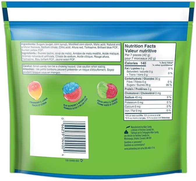 Jolly Rancher Misfits Assorted Sours Gummies, 355g/12.4 oz, Sharing Bag, Imported from Canada) - Image 8