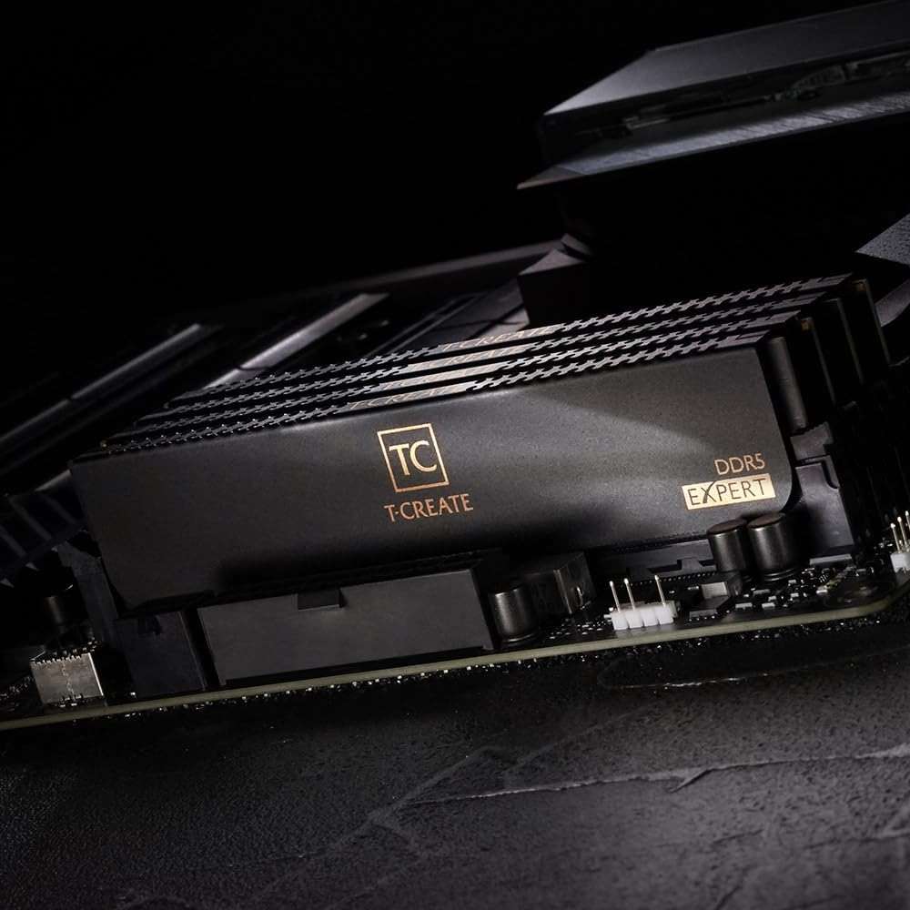 TEAMGROUP T-Create Expert CL30 Overclocking 10L DDR5 32GB Kit (2 x 16GB) 6000MHz (PC5-48000) Intel XMP 3.0 & AMD EXPO Compatible Desktop Memory Module Ram Black - CTCED532G6000HC30DC01 - Image 7