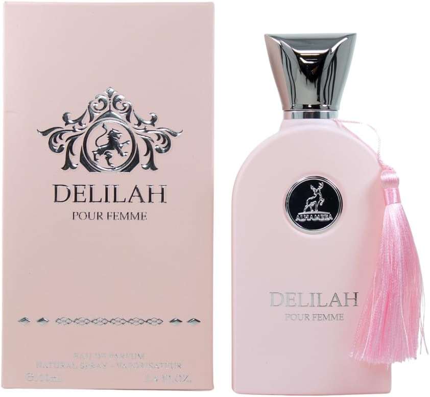 DELILAH POUR FEMME EAU DE PARFUM 100ml | LUXURY LONG LASTING FRAGRANCE | PREMIUM IMPORTED FRAGRANCE SCENT FOR MEN AND WOMEN | PERFUME GIFT SET | ALL OCCASION (Pack of 1) - Image 1