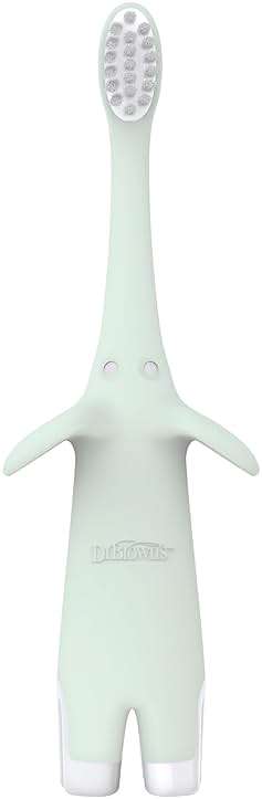Dr. Brown's Infant-to-Toddler Toothbrush, Elephant, Mint, 0-3 Years - Image 18