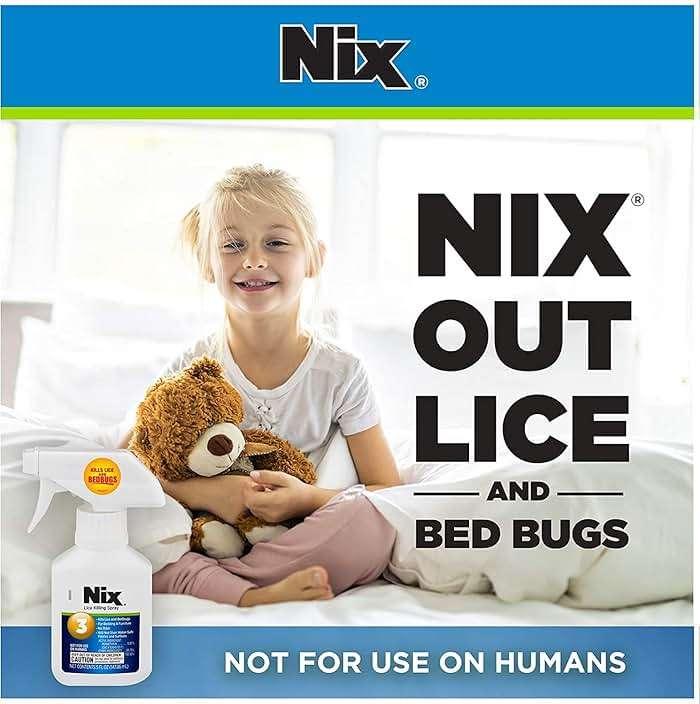 Nix Lice & Bed Bug Killing Spray for Home, Bedding & Furniture, 5 fl oz (Pack of 2) - Image 6
