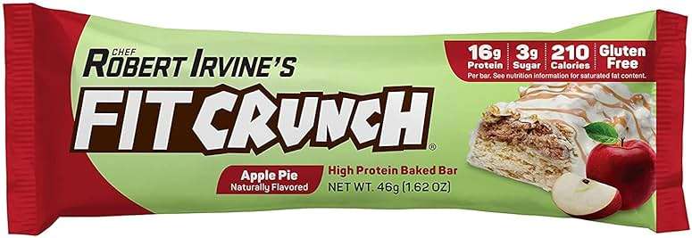 FITCRUNCH Snack Size Protein Bars, 6-Layer Baked Bar, 3g of Sugar, Gluten Free & Soft Cake Core (9 Count, Flavor Lovers) - Image 5