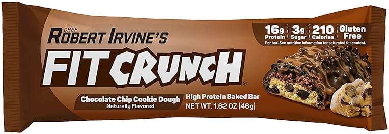 FITCRUNCH Snack Size Protein Bars, 6-Layer Baked Bar, 3g of Sugar, Gluten Free & Soft Cake Core (9 Count, Flavor Lovers) - Image 6