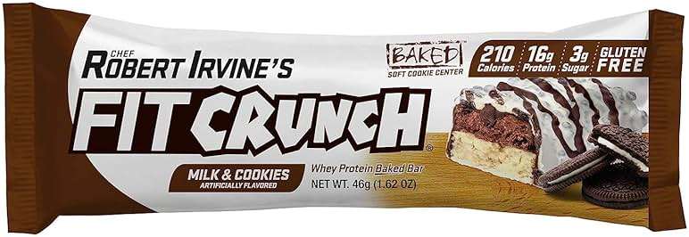 FITCRUNCH Snack Size Protein Bars, 6-Layer Baked Bar, 3g of Sugar, Gluten Free & Soft Cake Core (9 Count, Flavor Lovers) - Image 8