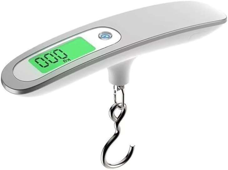 Luggage Scale, 50kg Hand Hanging Portable Travel Scale with Hook Electronic Baggage Weight Measuring Digital Weighing - Image 1