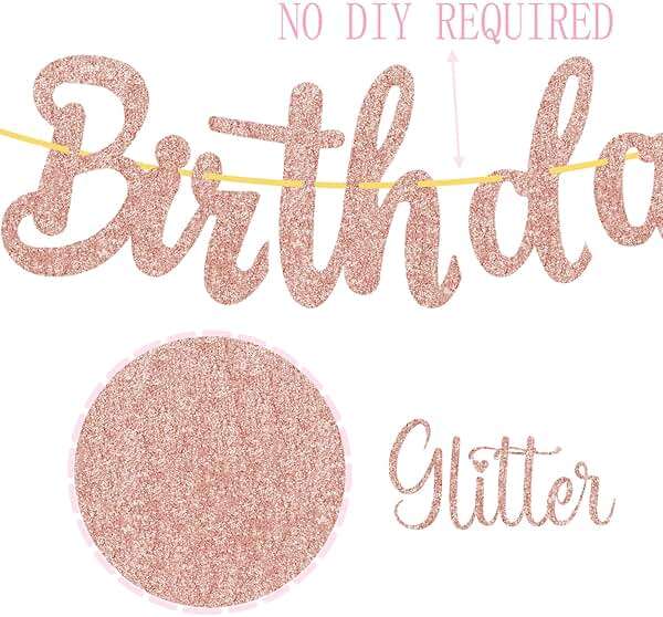 Tea Party Birthday Banner Rose Gold Tea Themed Happy Birthday Banners Floral Mother's Day Party Decoration Teapot Cutout Banner for Afternoon Tea Baby Shower Supplies - Image 7