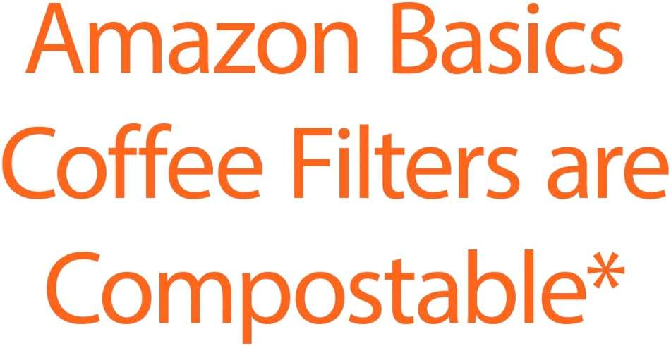 Amazon Basics Basket Coffee Filters for 8-12 Cup Coffee Makers, White, 200 Count, Packaging May Vary - Image 4