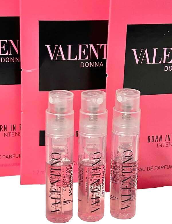 Valentino Born in Roma INTENSE EDP Sample WOMEN Spray Partially filled Mini SMALL Perfume SET OF 3 - Image 2