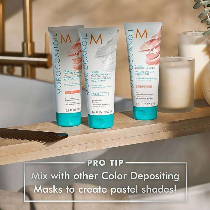 Moroccanoil Color Depositing Mask Clear - Image 4