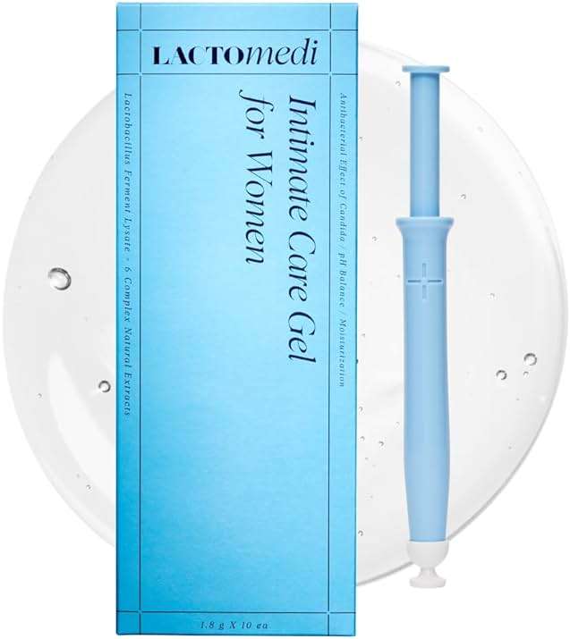LACTOMEDI Intimate Care Gel | 10-Day Intensive Care Package | Vaginal Probiotics Applicator | Yeast Infection Care | BV Care for Women | pH Balance Gel | Itchiness and Unpleasant Odor | 1Box x 10pcs - Image 1