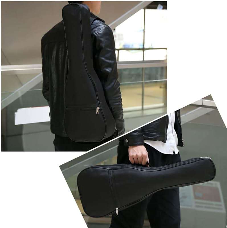 26in Ukulele Case, Waterproof Durable Ukulele Padded Bag with Adjustable Straps for Tenor - Image 5