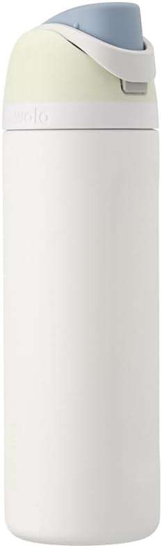Owala FreeSip Insulated Stainless Steel Water Bottle with Straw for Sports and Travel, BPA-Free, 24oz, Iced Breeze - Image 1