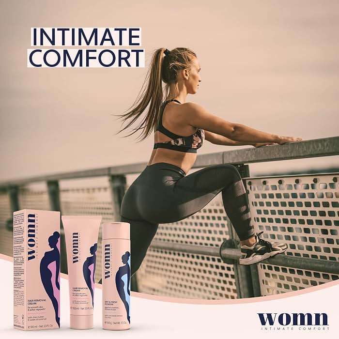 womn Intimate Comfort HAIR REMOVAL CREAM for bikini area & underarms. Smooth skin, no razor bumps or cuts. 3.3 Fl. Oz. - Image 7