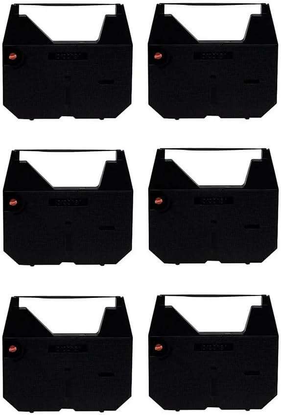 SuppliesMAX Compatible Replacement for DPSR14202 Black Typewriter Correctable Ribbons (6/PK) - Replacement to Brother 1230 / Brother 1030 - Image 2