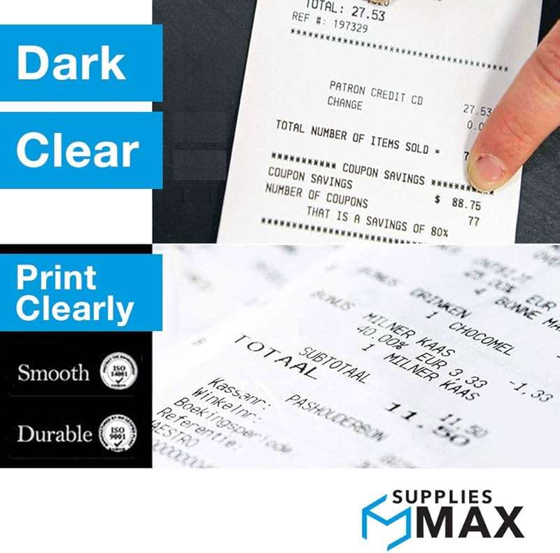 SuppliesMAX Compatible Replacement for DPSR14202 Black Typewriter Correctable Ribbons (6/PK) - Replacement to Brother 1230 / Brother 1030 - Image 5