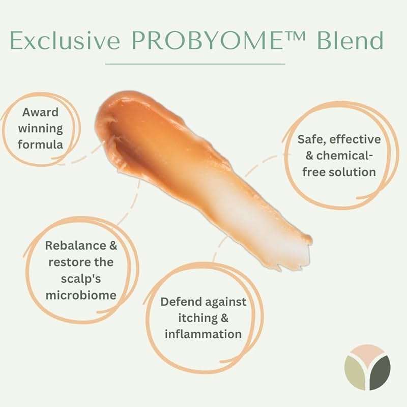 Yobee Restorative Scalp Mask - Dry Scalp Treatment Hair Mask - Probiotic Extracts, Organic Honey, Turmeric, Vitamin B12 - Natural Dry, Itchy, Sensitive Scalp and Dandruff Relief - for Adults, 4 fl oz - Image 2