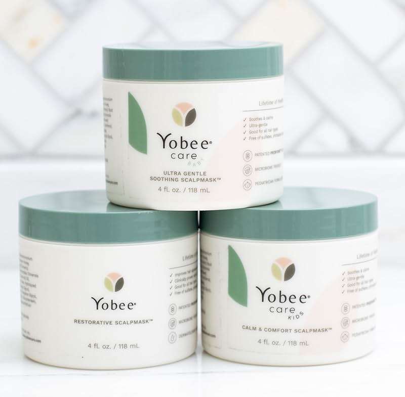 Yobee Restorative Scalp Mask - Dry Scalp Treatment Hair Mask - Probiotic Extracts, Organic Honey, Turmeric, Vitamin B12 - Natural Dry, Itchy, Sensitive Scalp and Dandruff Relief - for Adults, 4 fl oz - Image 6
