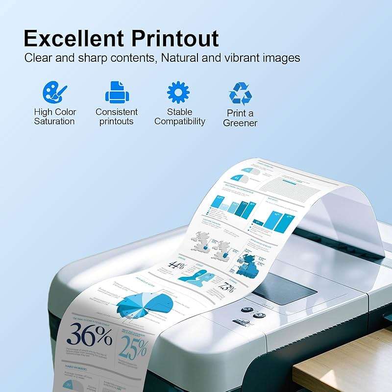 Versalink C600 C605 Toner Cartridge High Yield Replacement for Xerox Versalink C600 C600DT C600DX C600DXF C600DXP C600N C605 C605X C605XLM Printers (BK/C/M/Y) -106R03896 106R03897 106R03898 106R03899 - Image 4