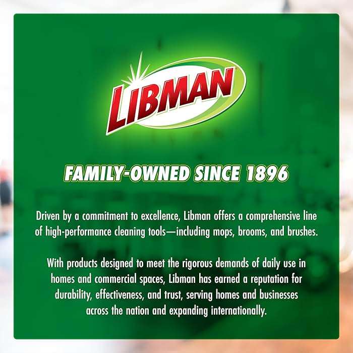 Libman Rinse 'n Wring Mop and Bucket System, Microfiber Dry Wet Mop for Floor Cleaning, Hardwood, Laminate, Tile Cleaner, Dual Chamber Bucket Design, 2 Total Refill Replacement Head Pads - Image 9