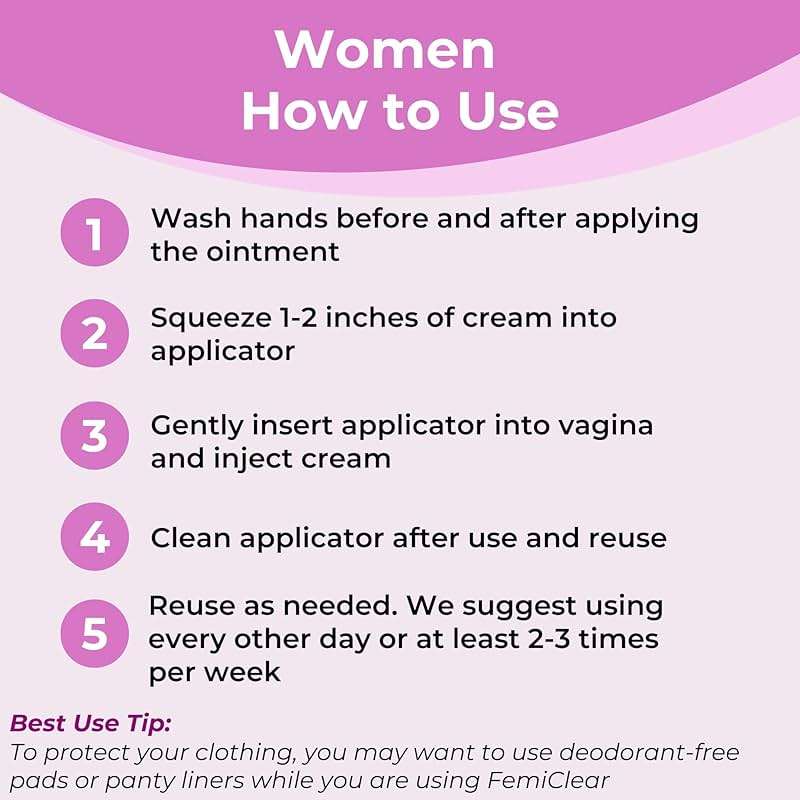 FemiClear BV & Yeast Infection Protection Cream, 0.5 Oz, Helps Protect from Odor, Discharge, and Imbalance, Soothing & Moisturizing Feminine Care with Hyaluronic Acid, Natural Ingredients - Image 7