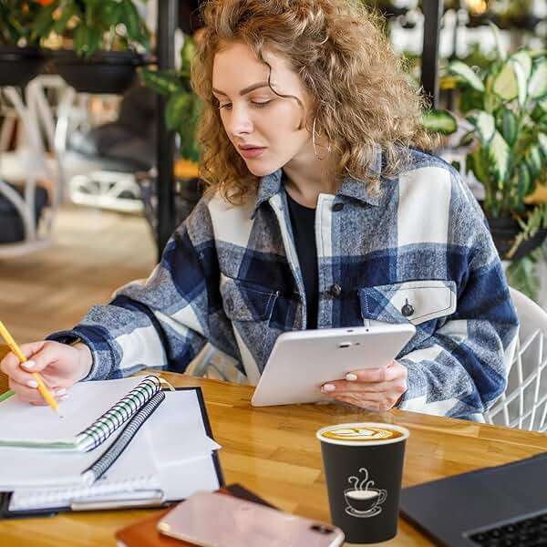 TV TOPVALUE 360 Pack 8 oz Paper Coffee Cups, Disposable Black Paper Cups for Hot Beverage, Drinking Water, Used for Cafes, Offices and Events - Image 6