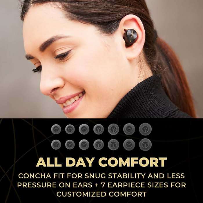 Technics Premium Hi-Fi True Wireless Bluetooth Earbuds with Advanced Noise Cancelling, 3 Device Multipoint Connectivity, Hi-Res Audio + Enhanced Calling Wireless Earbuds - EAH-AZ80-K (Black) - Image 7
