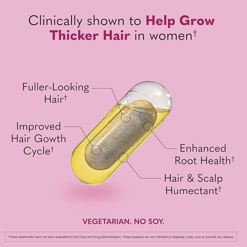 Garden of Life Hair Growth DuoCaps for Women and Men, 30ct - Image 4