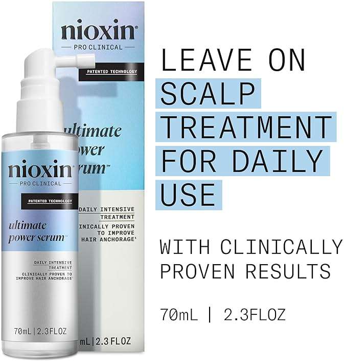 Nioxin Scalp + Hair Thickening System 4 Kit | For Colored, Dry, & Damaged-Hair with Progressed Thinning | Cleanse, Condition, & Treat + Fall Defense Intensive Daily Leave-In Treatment Serum | Bundle - Image 5