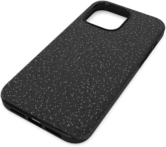 Swarovski High Smartphone Case for iPhone 15 Pro Max, Black Crystals, Part of the High Collection - Image 2