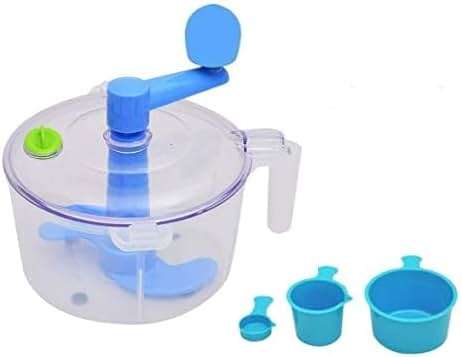 2 in 1 Plastic Atta Maker/Dough Maker Atta Roti Dough Maker, Beater/Churner - Made in India (Multicolor) Hand Operated Machine for Kitchen) - Image 4