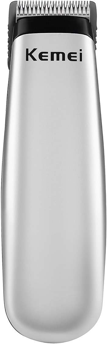 KEMEI Mini Hair Trimmer Compact, Portable Cordless Clipper for Men and Women, Precision Haircut and Shaving Tool Silver, Battery Powered and Travel Friendly - Image 8