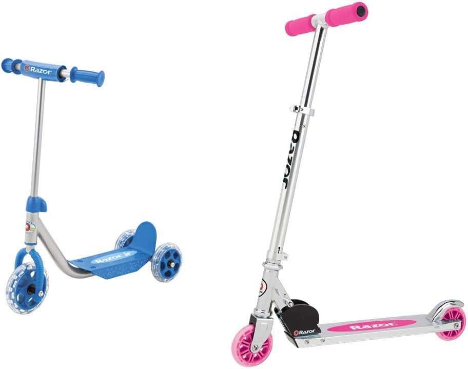 Razor Jr. Lil' Kick Scooter & A Kick Scooter - Pink - FFP - Image 1